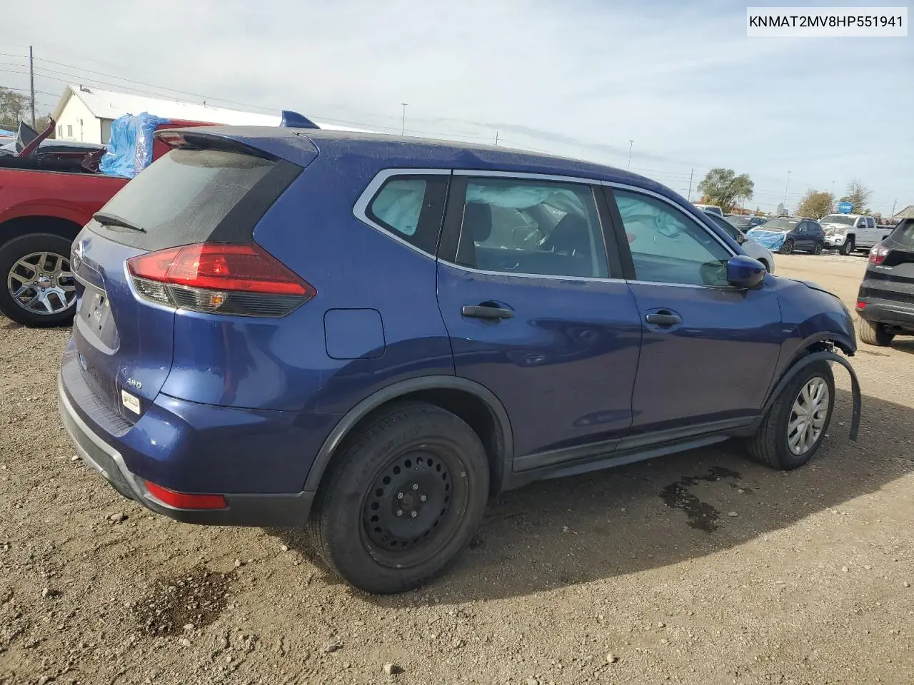 KNMAT2MV8HP551941 2017 Nissan Rogue S