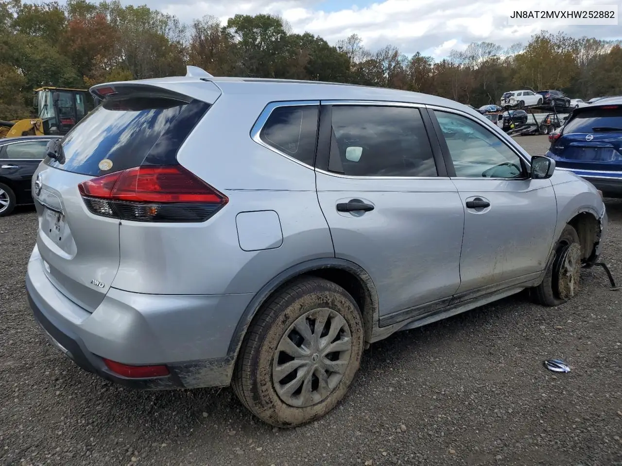 JN8AT2MVXHW252882 2017 Nissan Rogue S