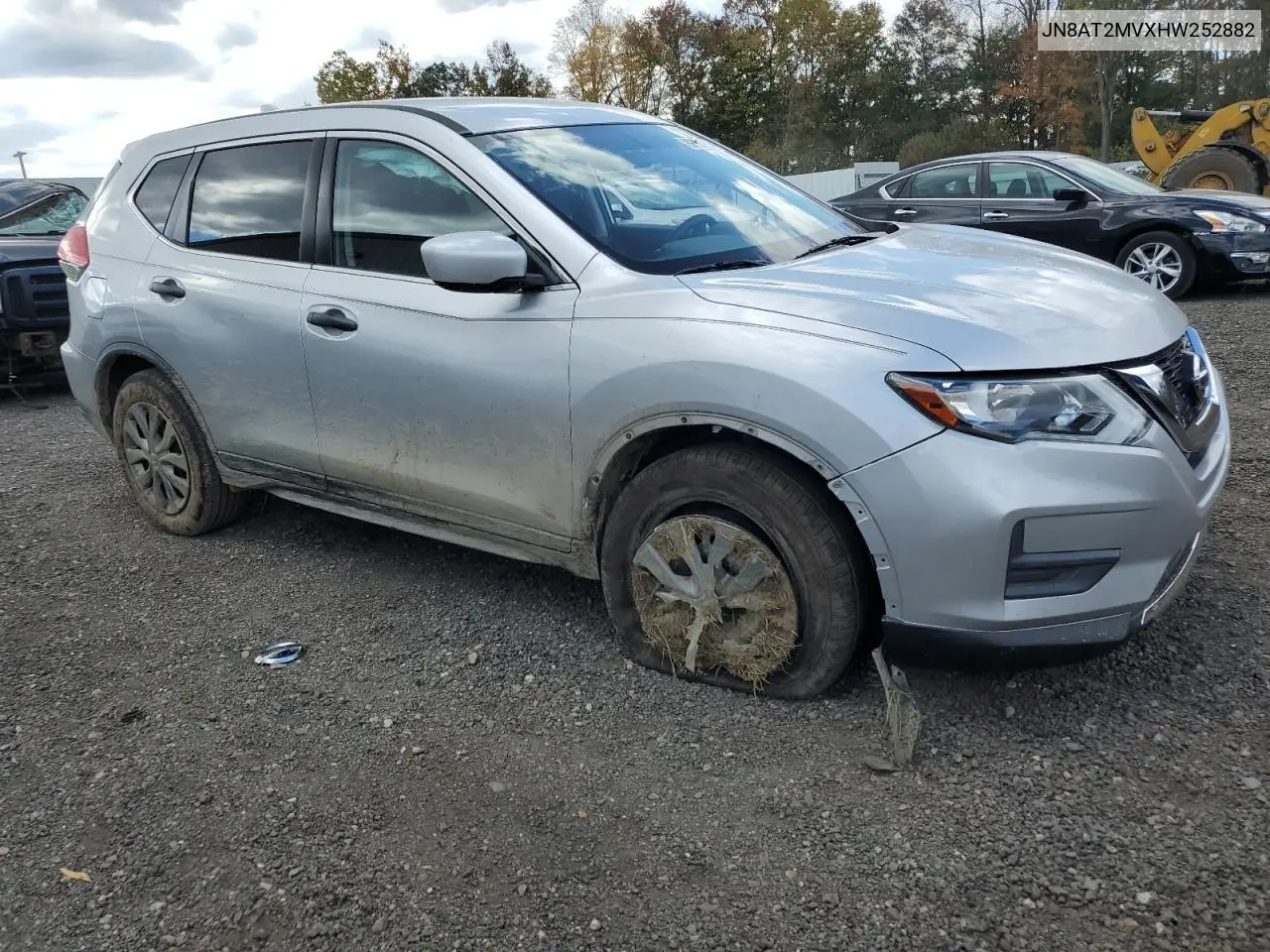 JN8AT2MVXHW252882 2017 Nissan Rogue S