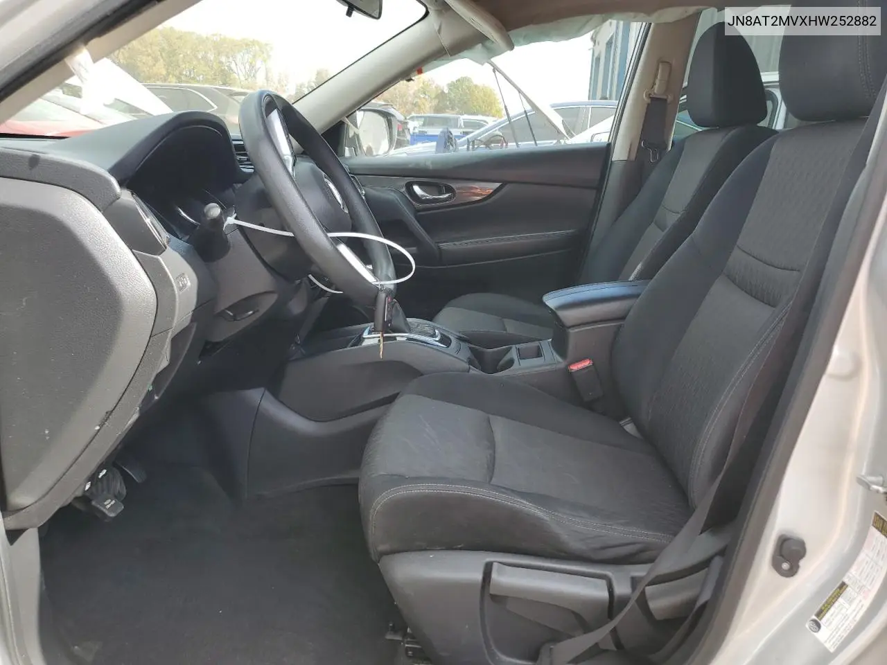 JN8AT2MVXHW252882 2017 Nissan Rogue S