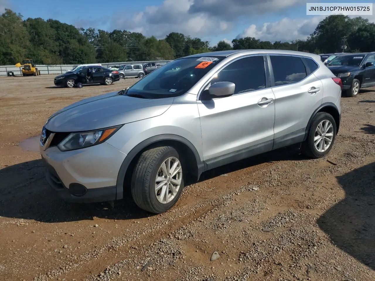 JN1BJ1CP7HW015725 2017 Nissan Rogue Sport S