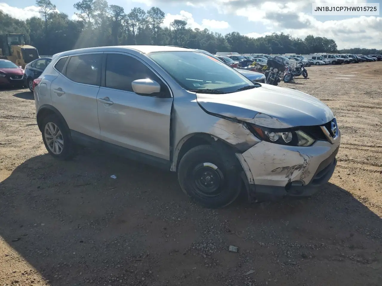 JN1BJ1CP7HW015725 2017 Nissan Rogue Sport S