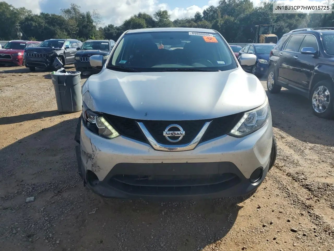 JN1BJ1CP7HW015725 2017 Nissan Rogue Sport S