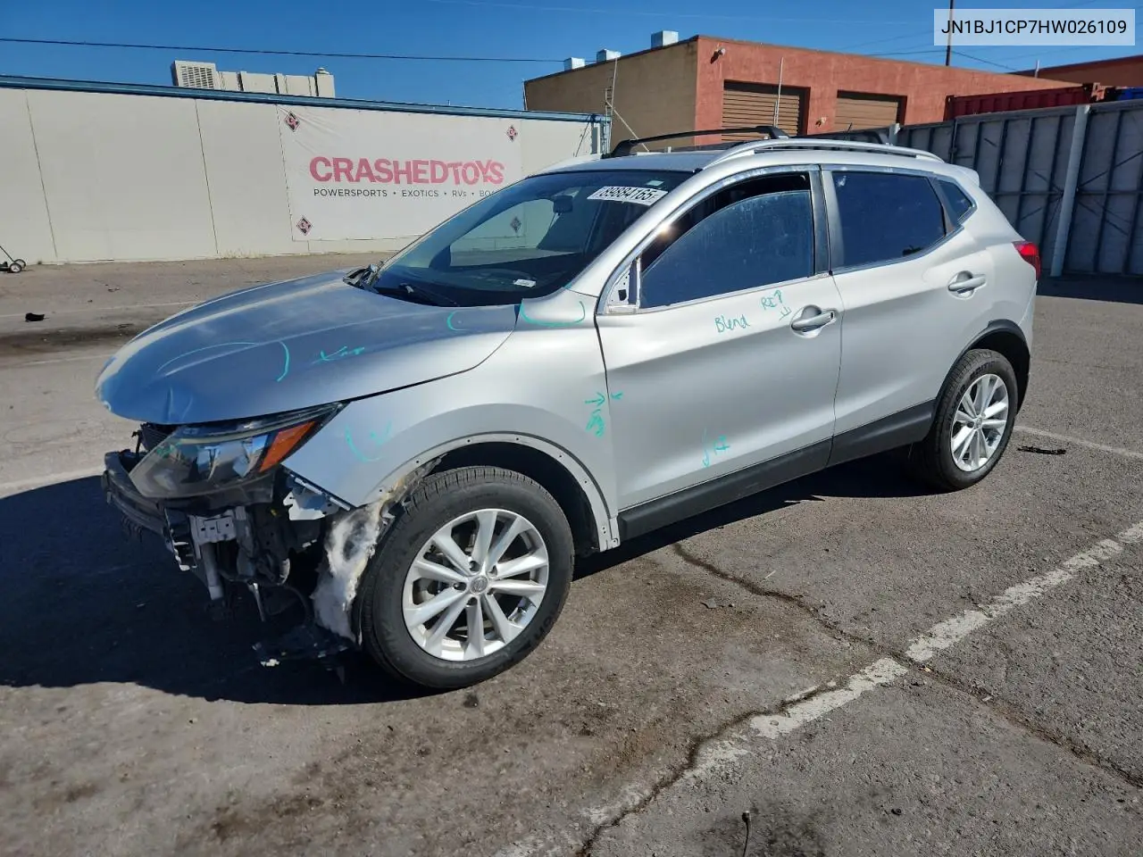 JN1BJ1CP7HW026109 2017 Nissan Rogue Sport S