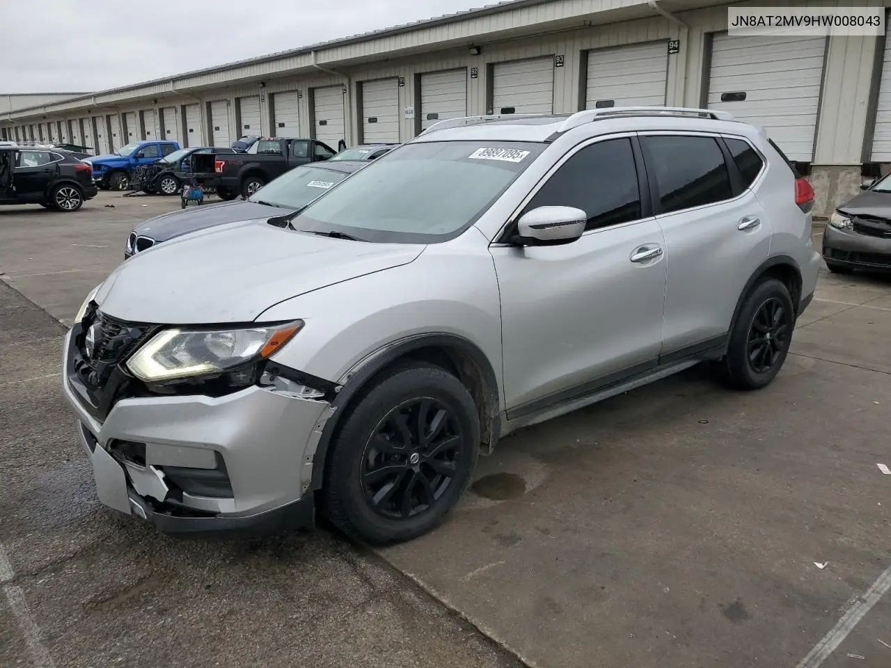 JN8AT2MV9HW008043 2017 Nissan Rogue S