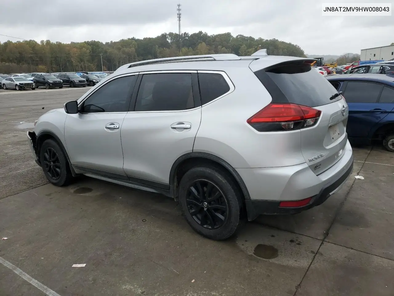JN8AT2MV9HW008043 2017 Nissan Rogue S
