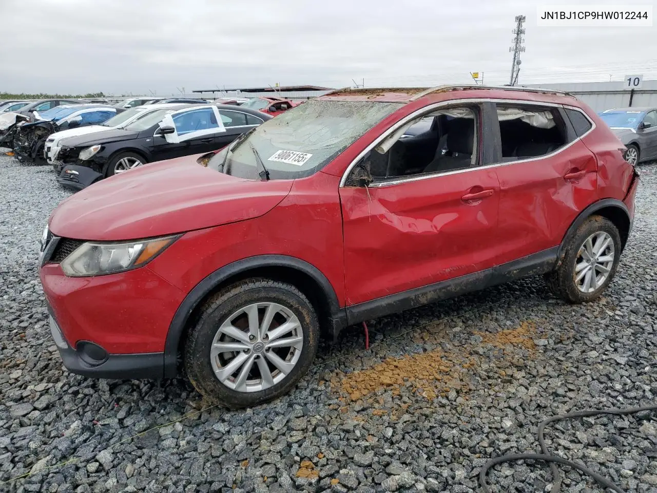 JN1BJ1CP9HW012244 2017 Nissan Rogue Sport S