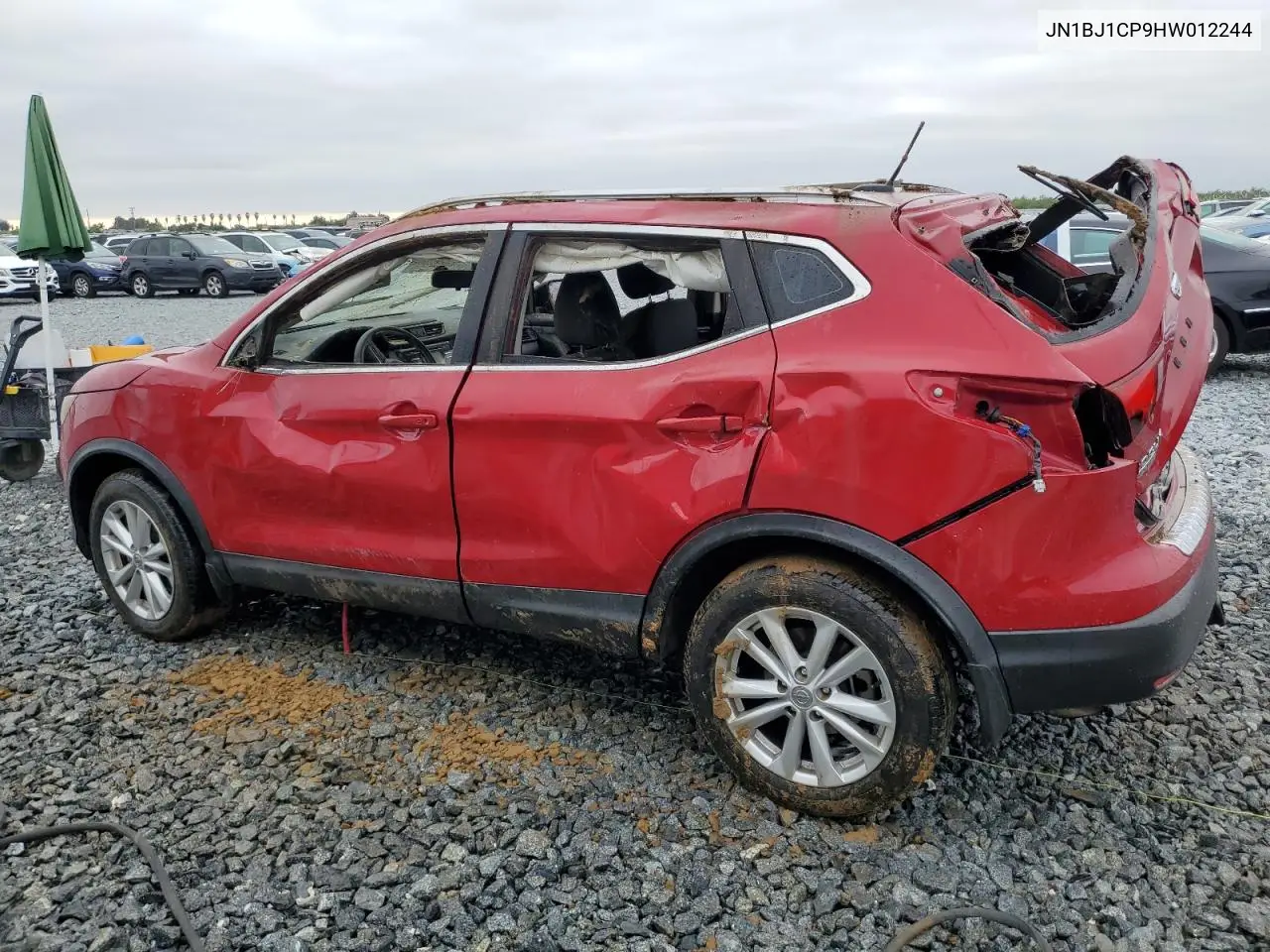 JN1BJ1CP9HW012244 2017 Nissan Rogue Sport S