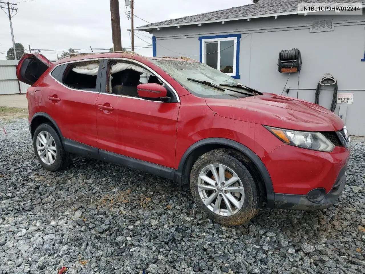 JN1BJ1CP9HW012244 2017 Nissan Rogue Sport S