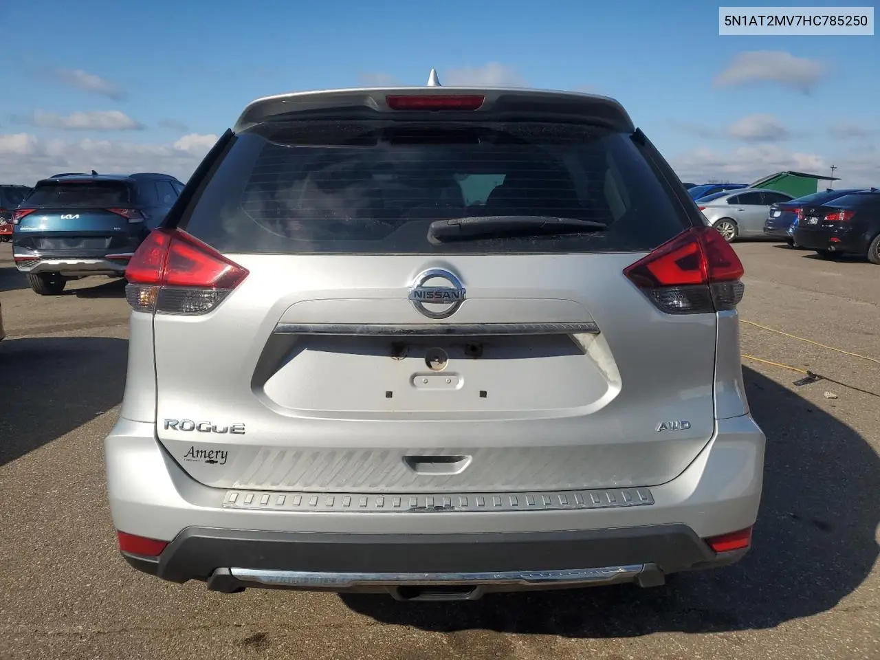 5N1AT2MV7HC785250 2017 Nissan Rogue Sv