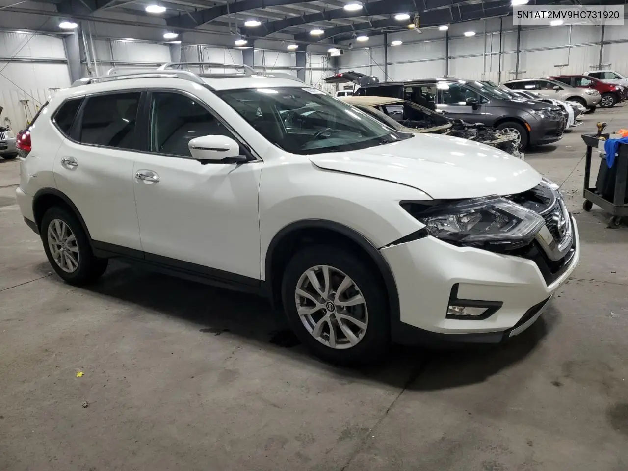 5N1AT2MV9HC731920 2017 Nissan Rogue Sv