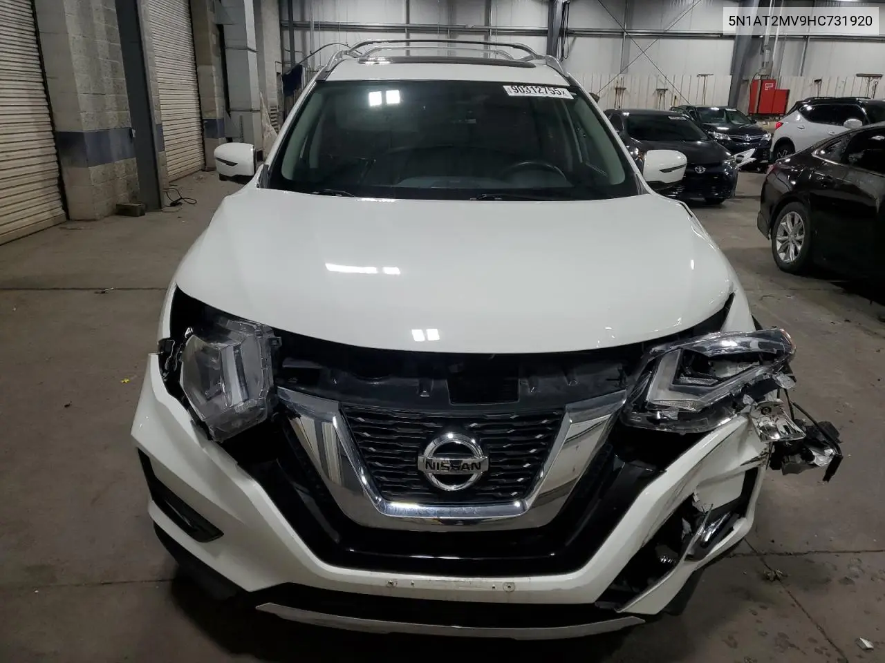 5N1AT2MV9HC731920 2017 Nissan Rogue Sv