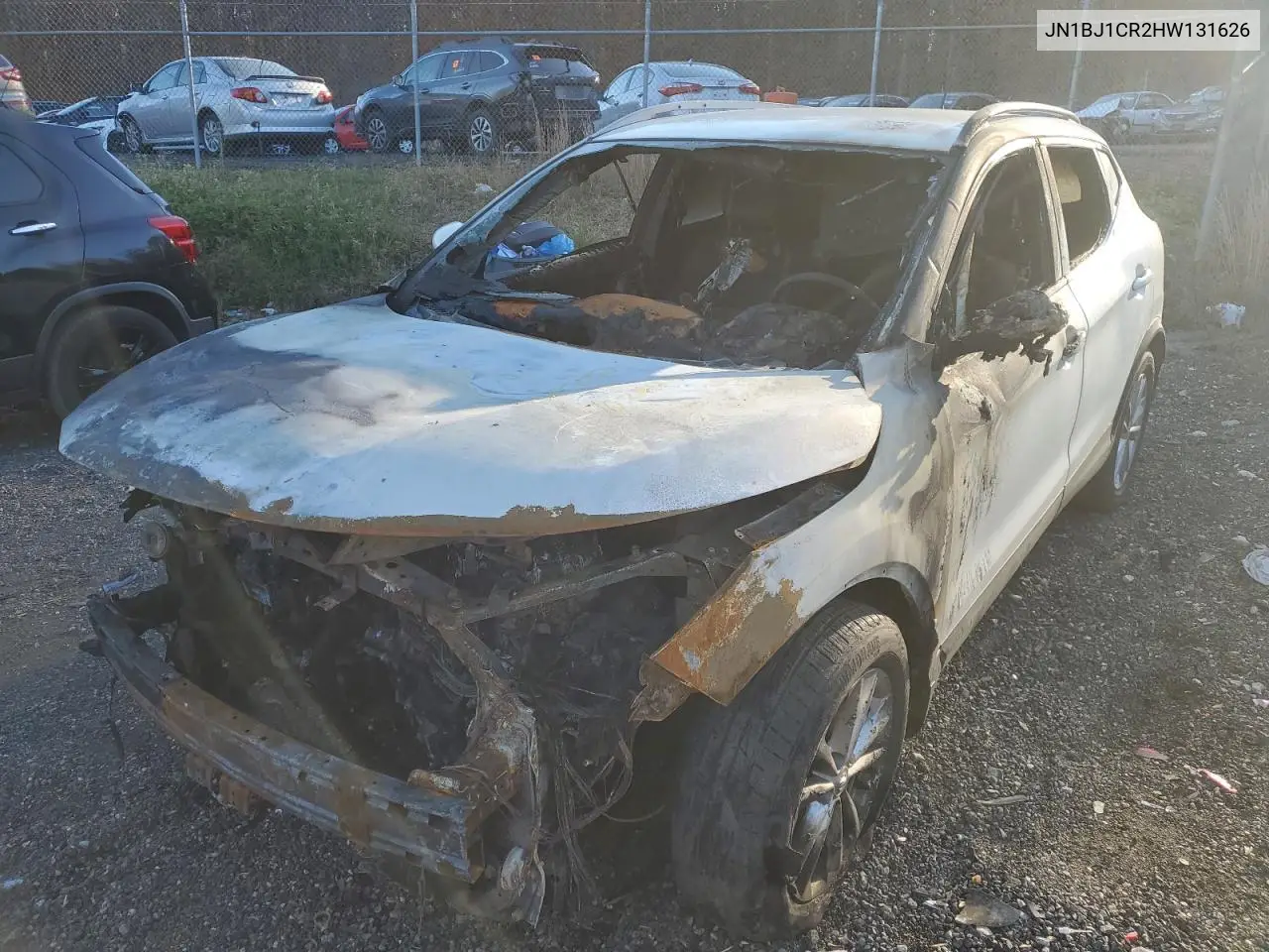 JN1BJ1CR2HW131626 2017 Nissan Rogue Sport S