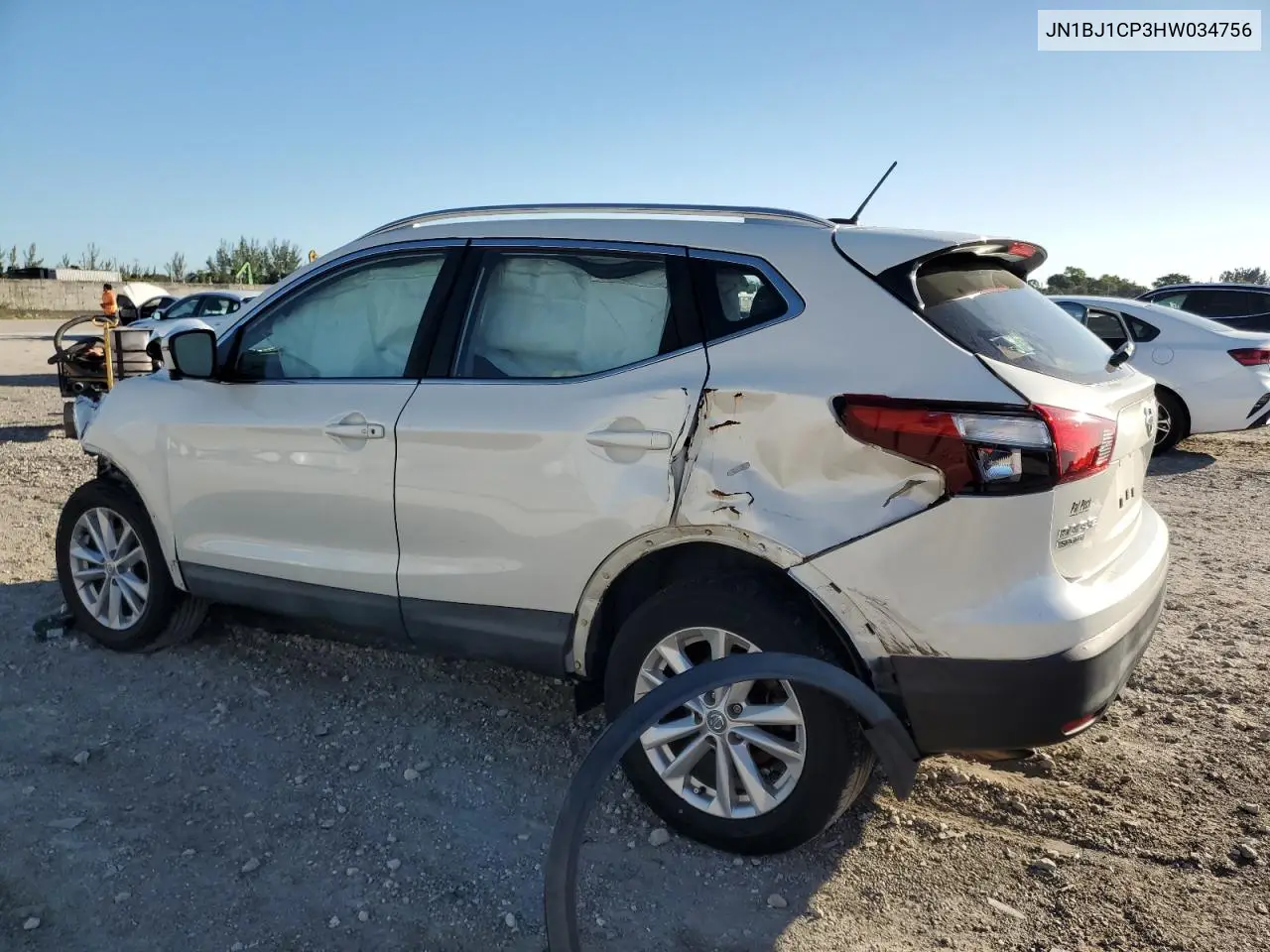 JN1BJ1CP3HW034756 2017 Nissan Rogue Sport S