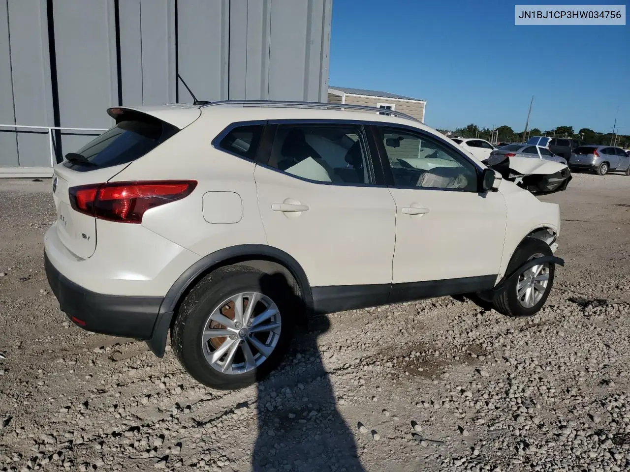JN1BJ1CP3HW034756 2017 Nissan Rogue Sport S