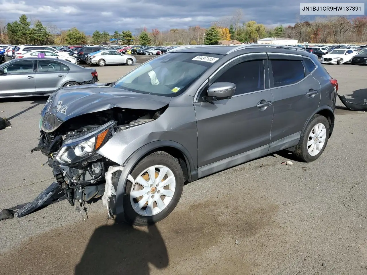 JN1BJ1CR9HW137391 2017 Nissan Rogue Sport S