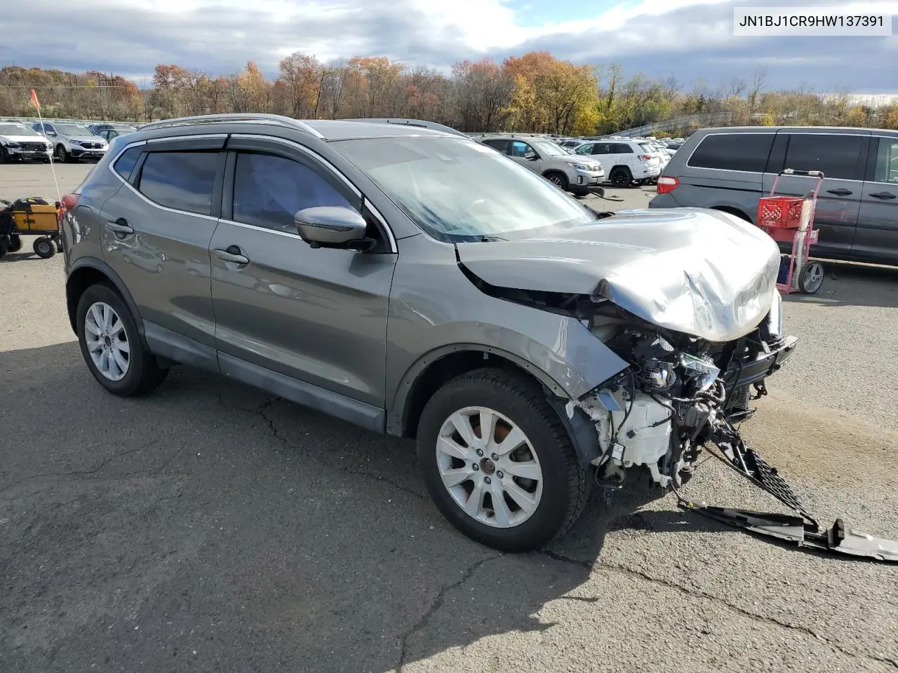 JN1BJ1CR9HW137391 2017 Nissan Rogue Sport S
