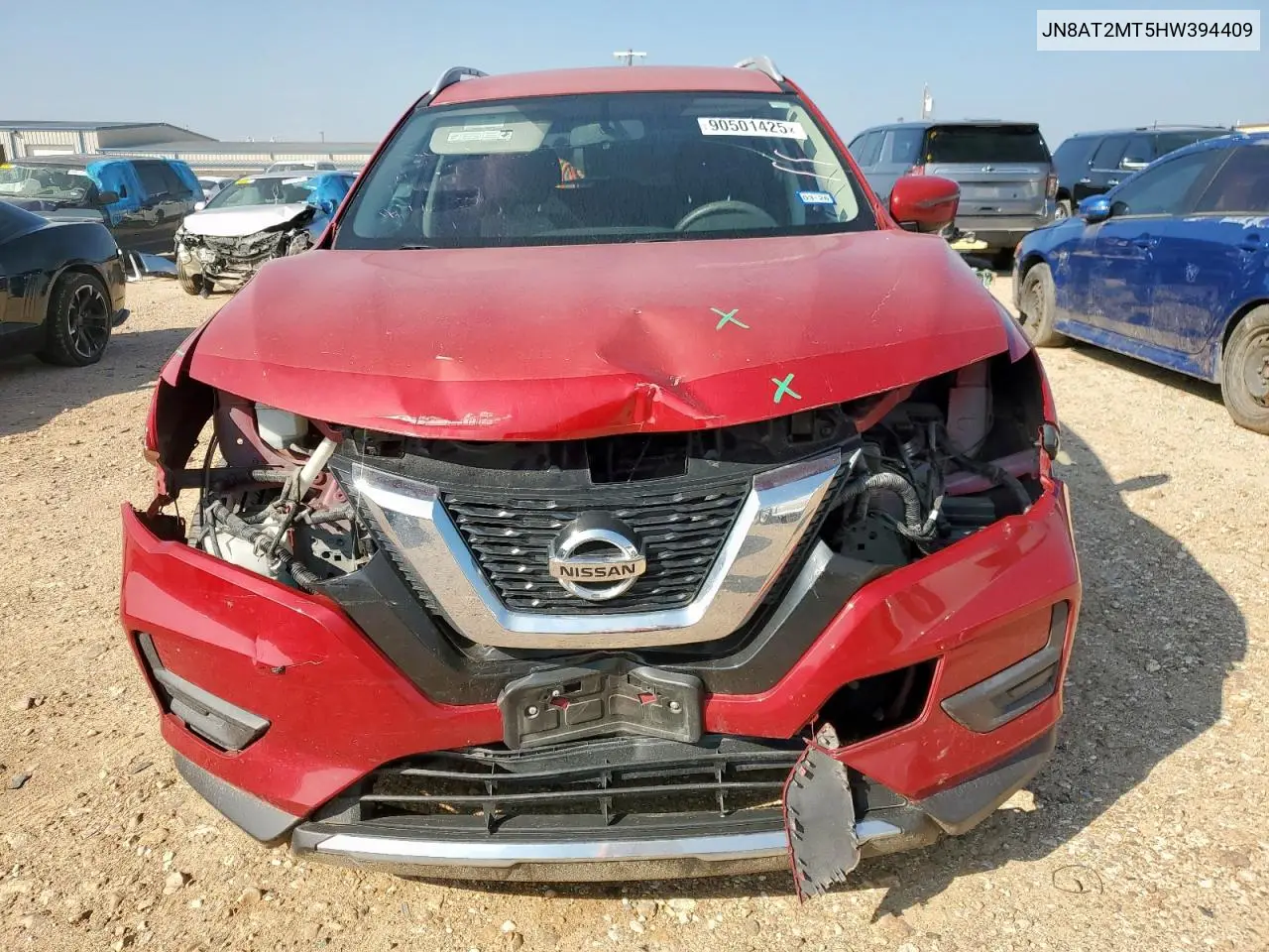 JN8AT2MT5HW394409 2017 Nissan Rogue S