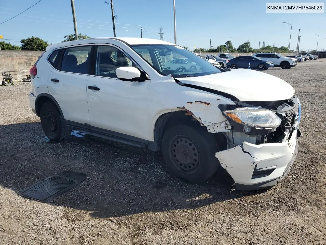 KNMAT2MV7HP545029 2017 Nissan Rogue S