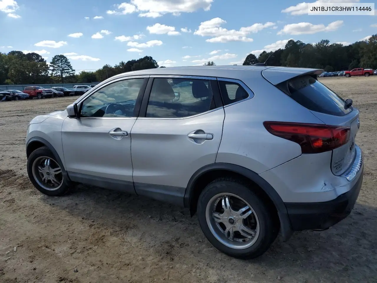 JN1BJ1CR3HW114446 2017 Nissan Rogue Sport S