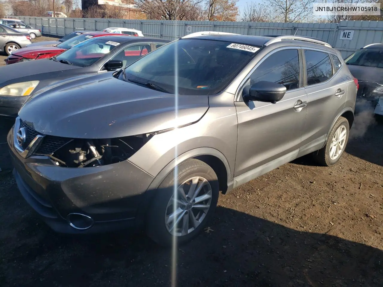JN1BJ1CR6HW105918 2017 Nissan Rogue Sport S