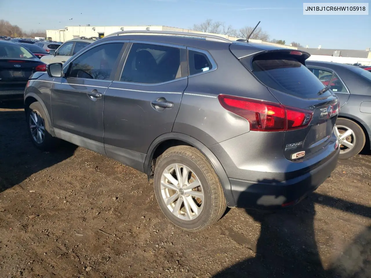 JN1BJ1CR6HW105918 2017 Nissan Rogue Sport S