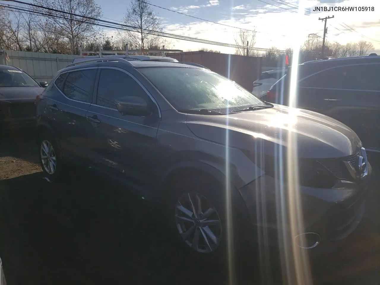 JN1BJ1CR6HW105918 2017 Nissan Rogue Sport S