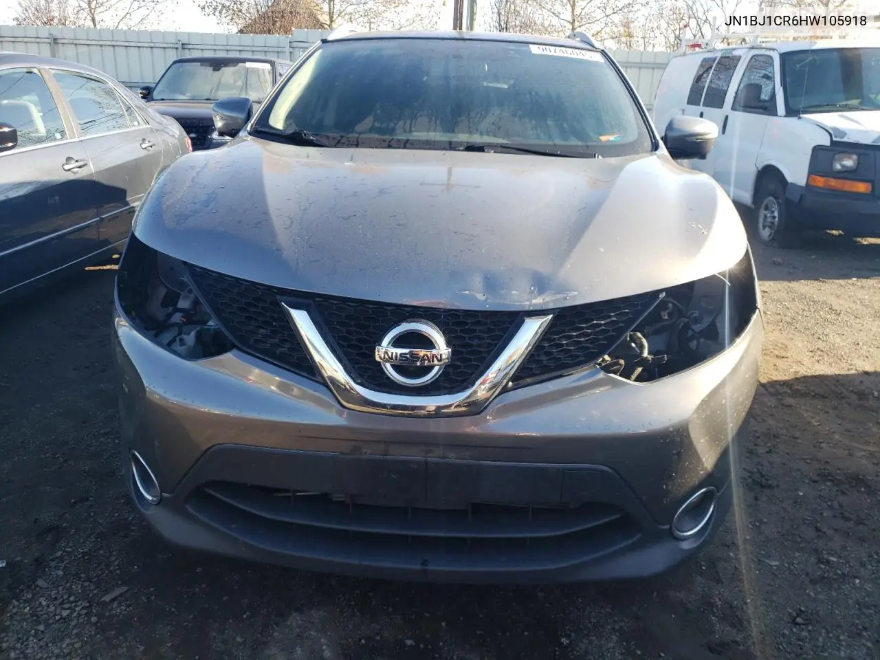 JN1BJ1CR6HW105918 2017 Nissan Rogue Sport S