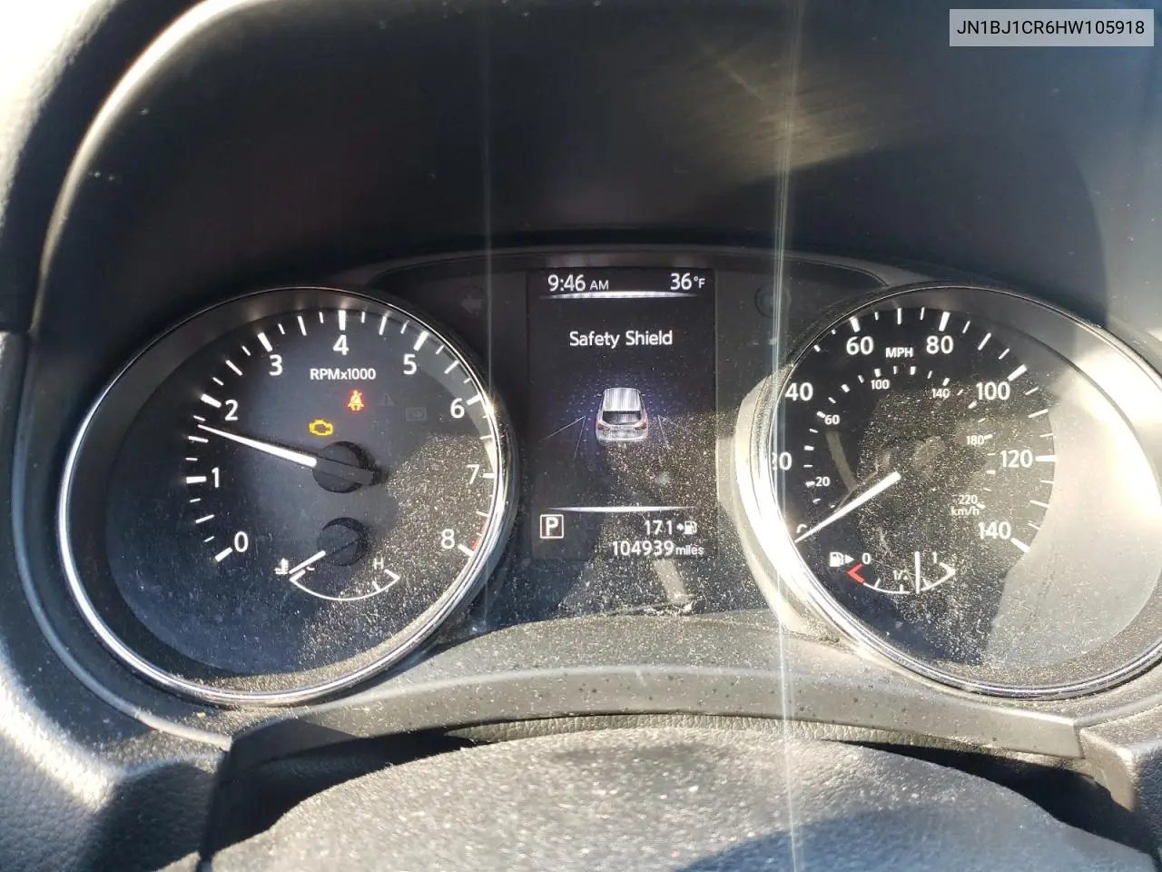 JN1BJ1CR6HW105918 2017 Nissan Rogue Sport S
