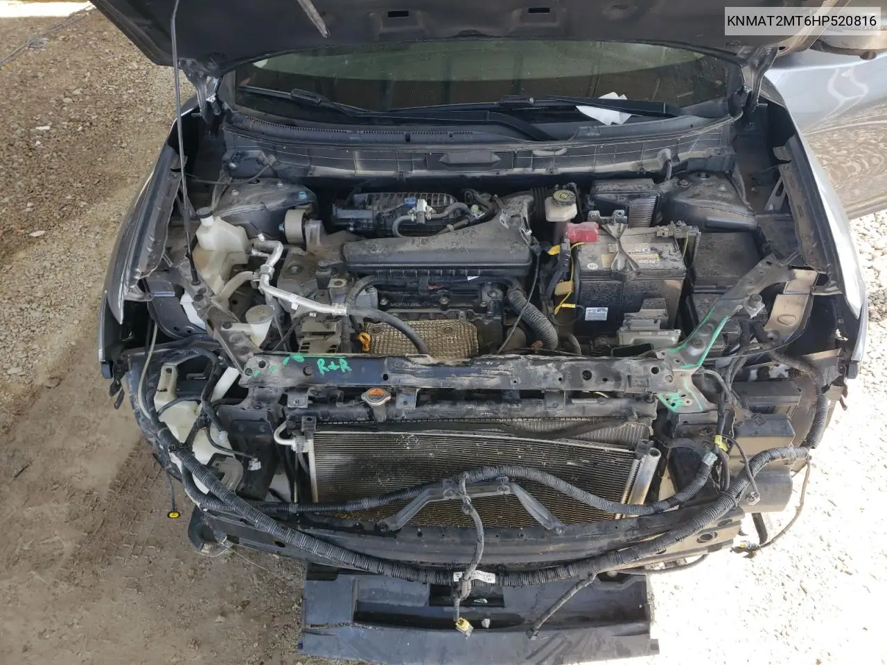 KNMAT2MT6HP520816 2017 Nissan Rogue S