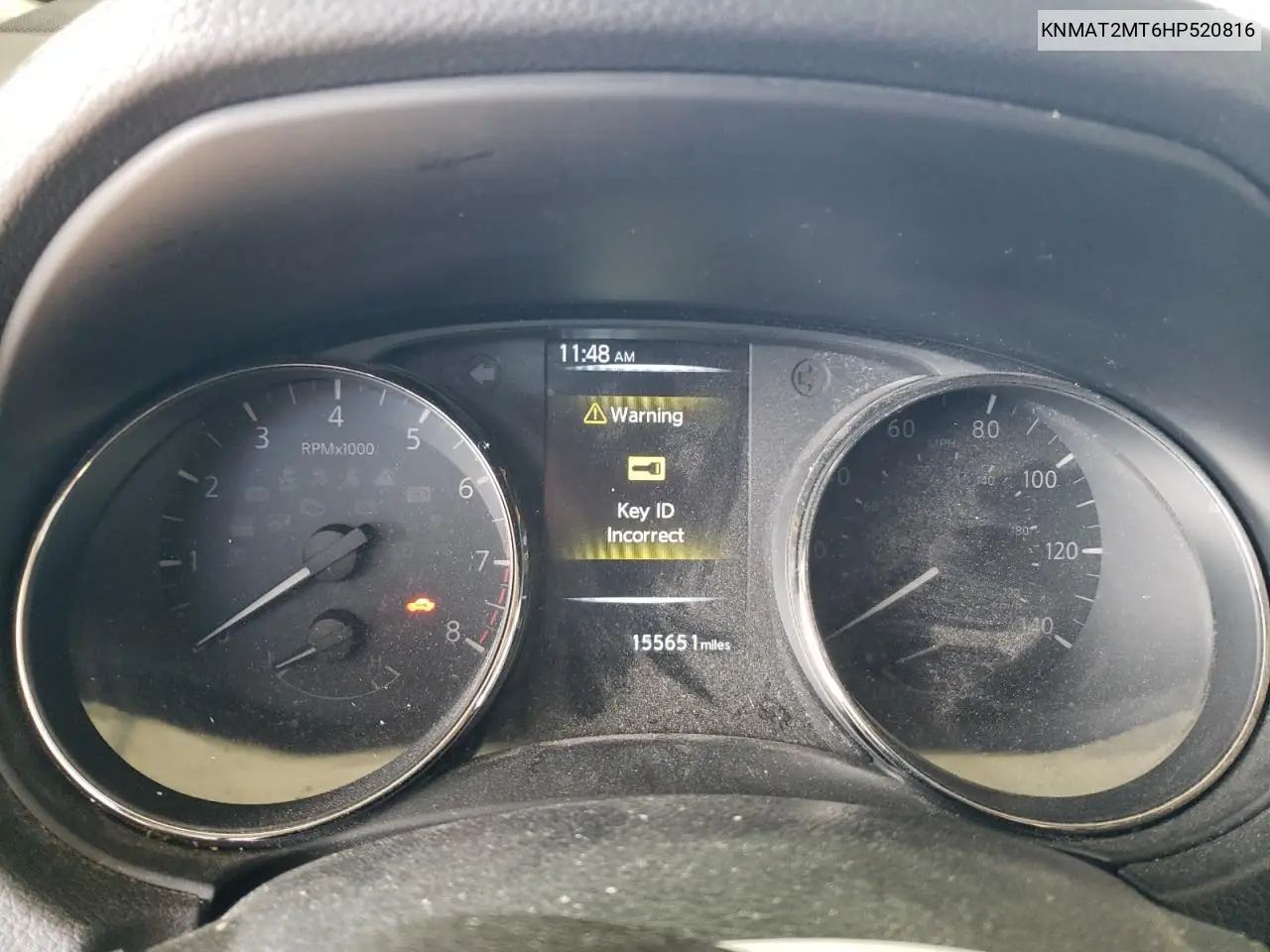 KNMAT2MT6HP520816 2017 Nissan Rogue S