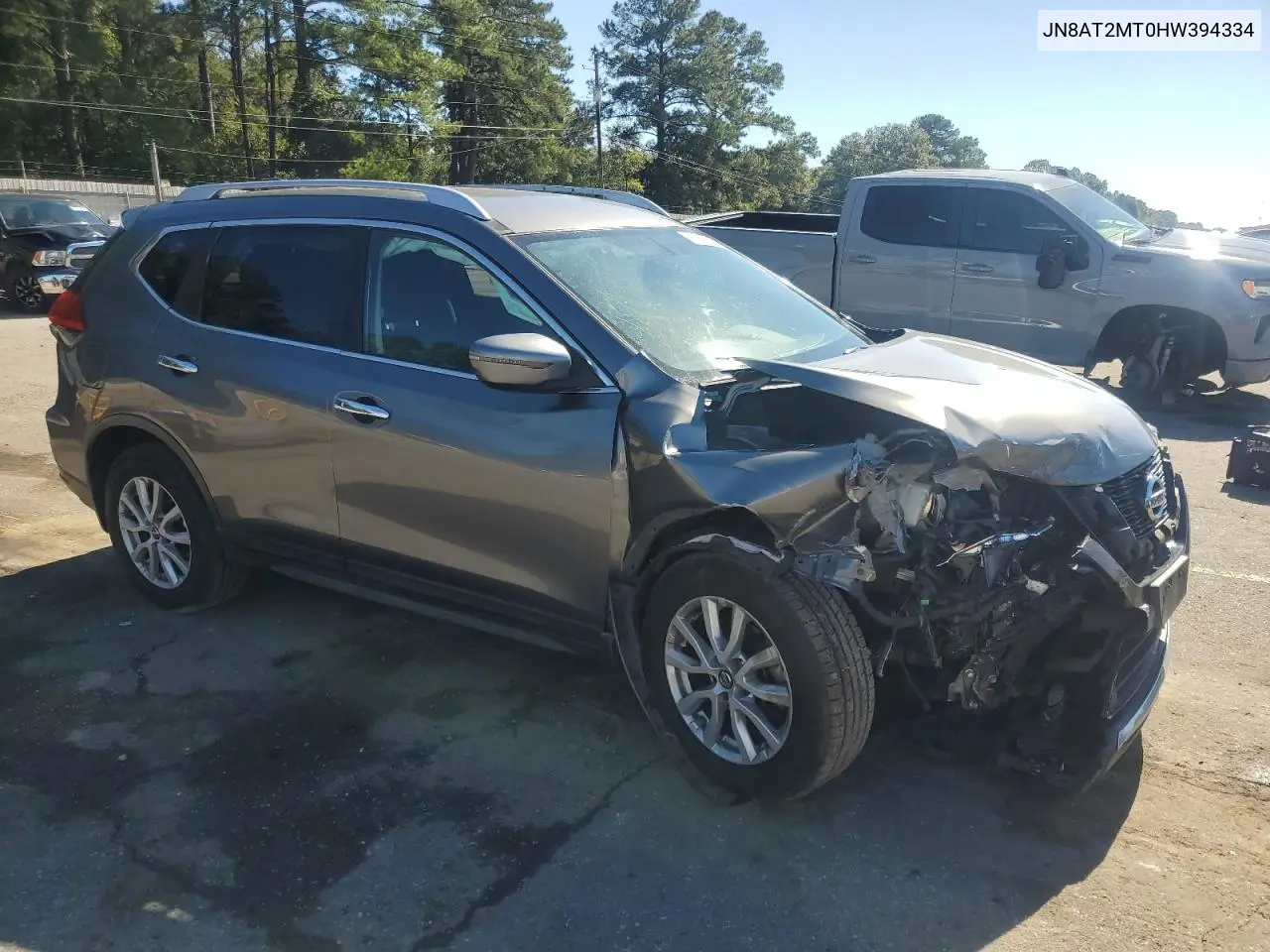 JN8AT2MT0HW394334 2017 Nissan Rogue S
