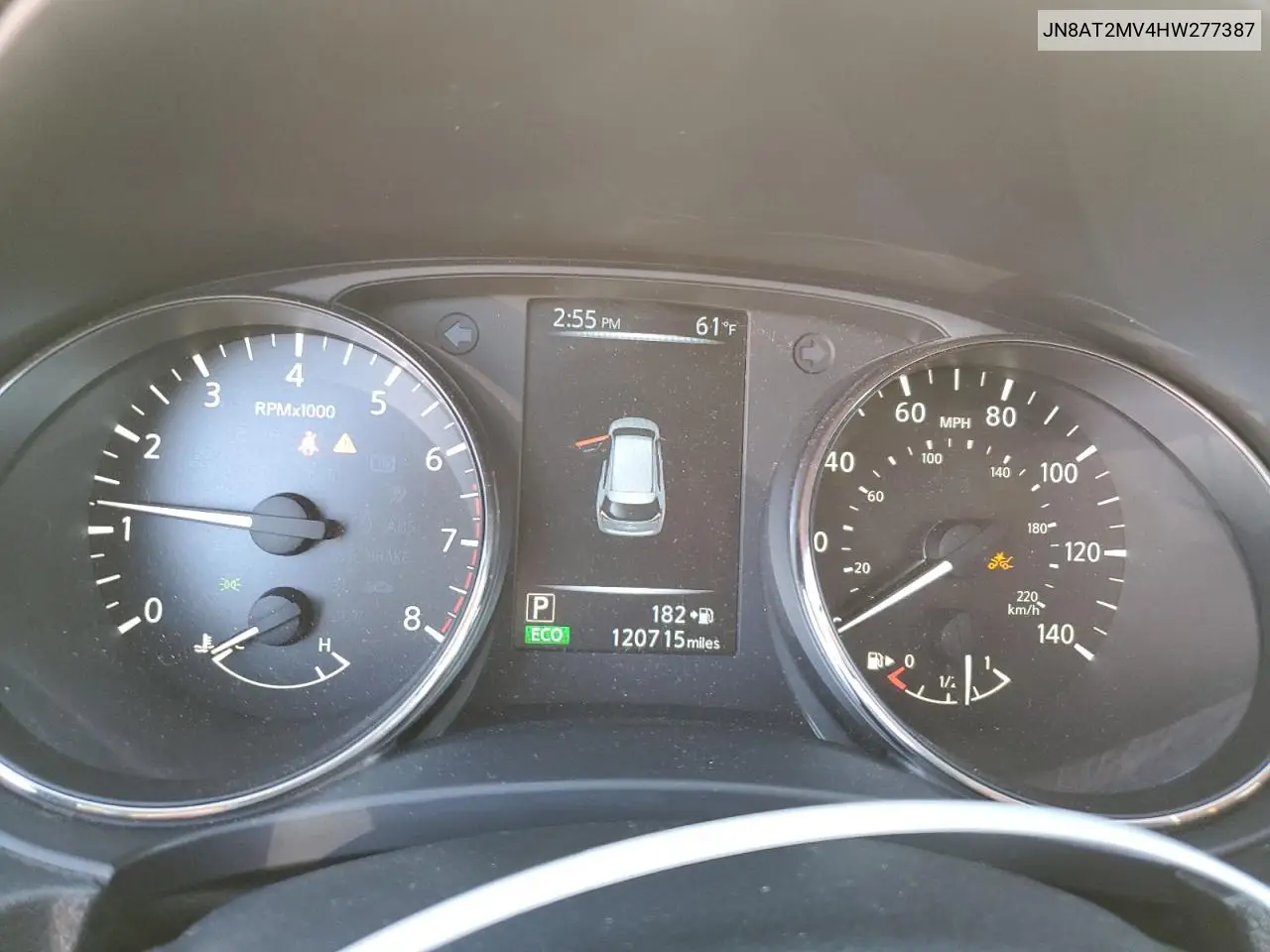 JN8AT2MV4HW277387 2017 Nissan Rogue S
