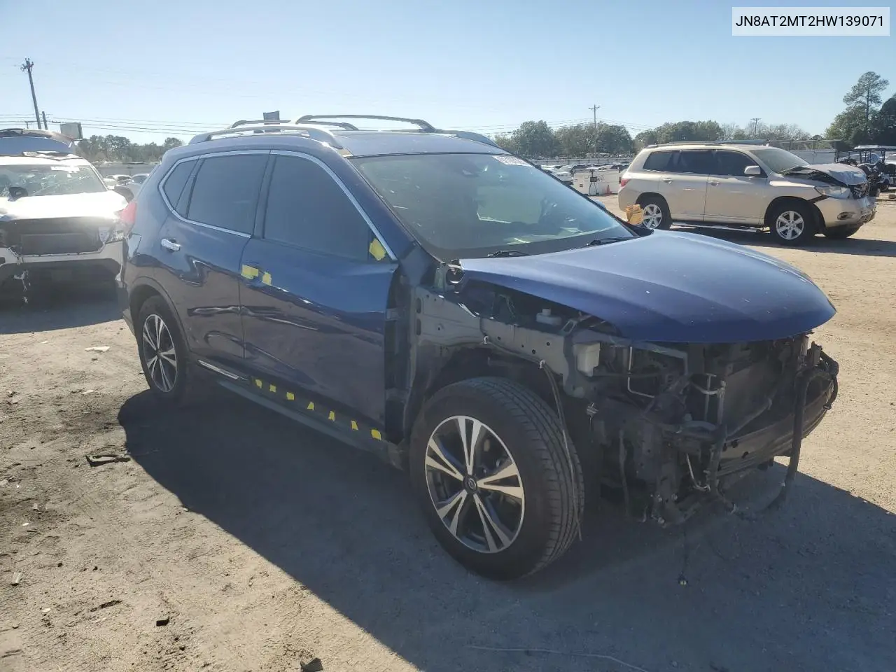 JN8AT2MT2HW139071 2017 Nissan Rogue S
