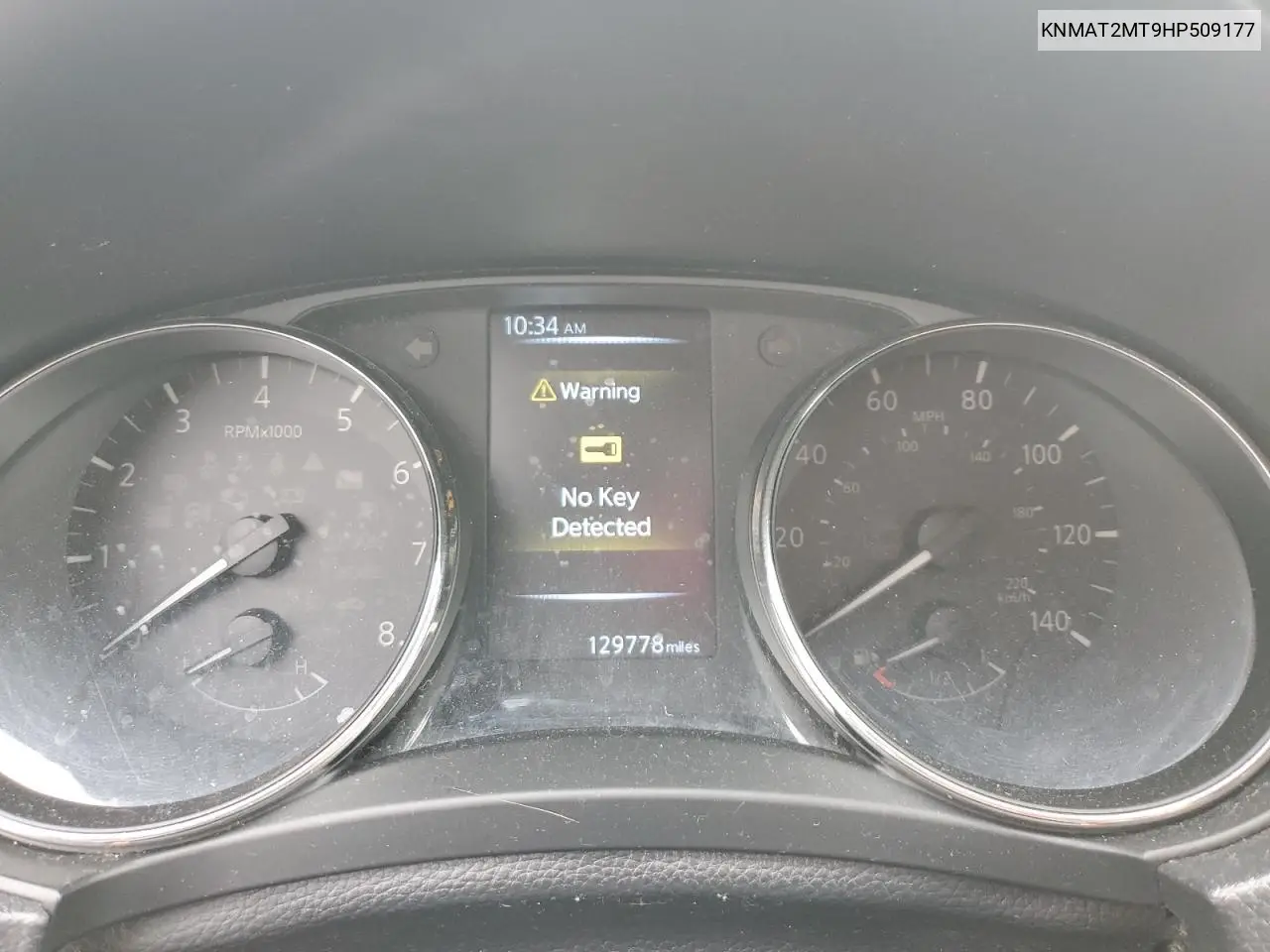 KNMAT2MT9HP509177 2017 Nissan Rogue S