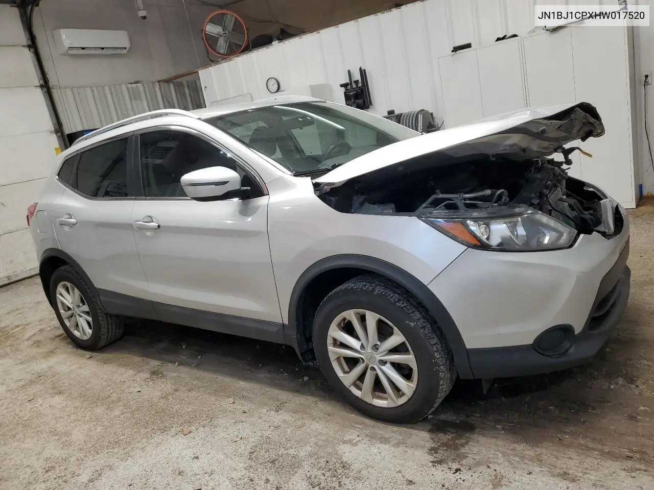 JN1BJ1CPXHW017520 2017 Nissan Rogue Sport S