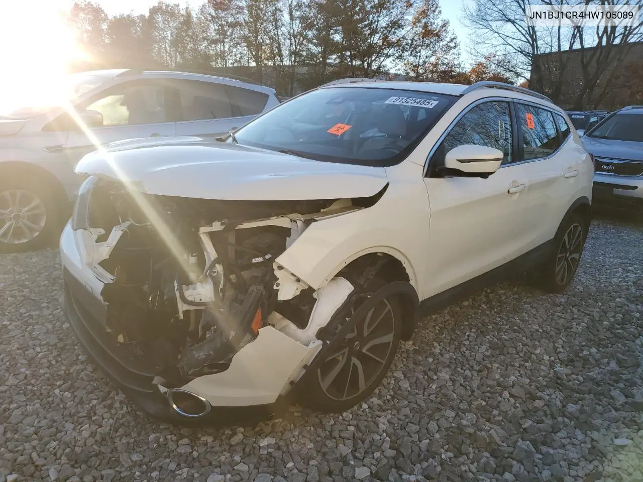 JN1BJ1CR4HW105089 2017 Nissan Rogue Sport S