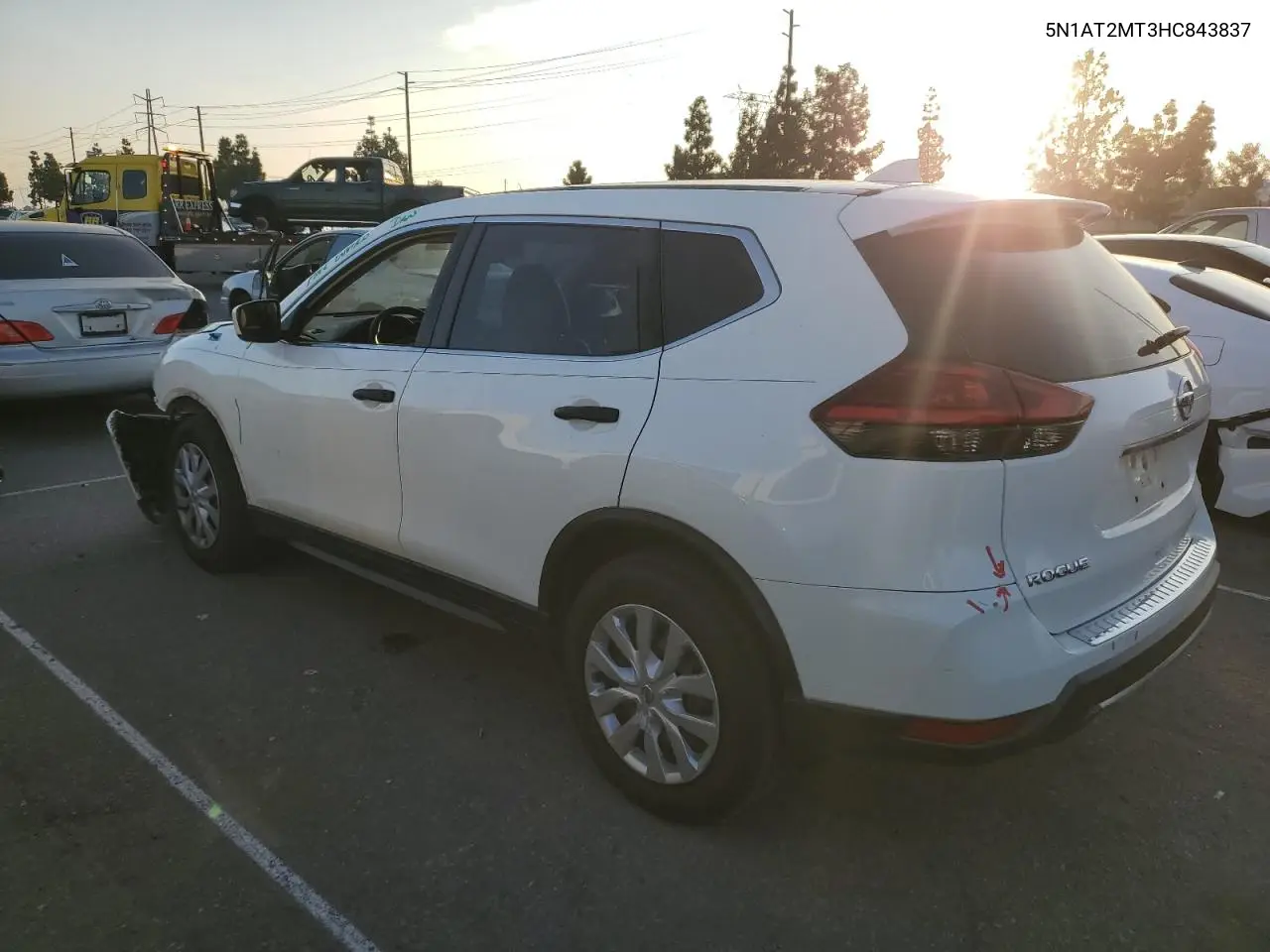 5N1AT2MT3HC843837 2017 Nissan Rogue S
