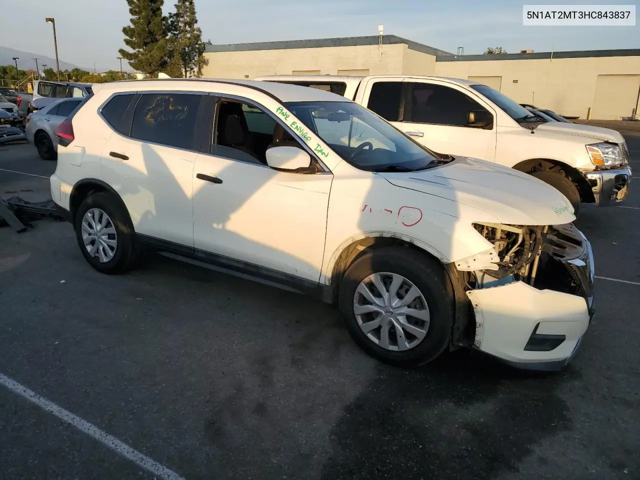 5N1AT2MT3HC843837 2017 Nissan Rogue S
