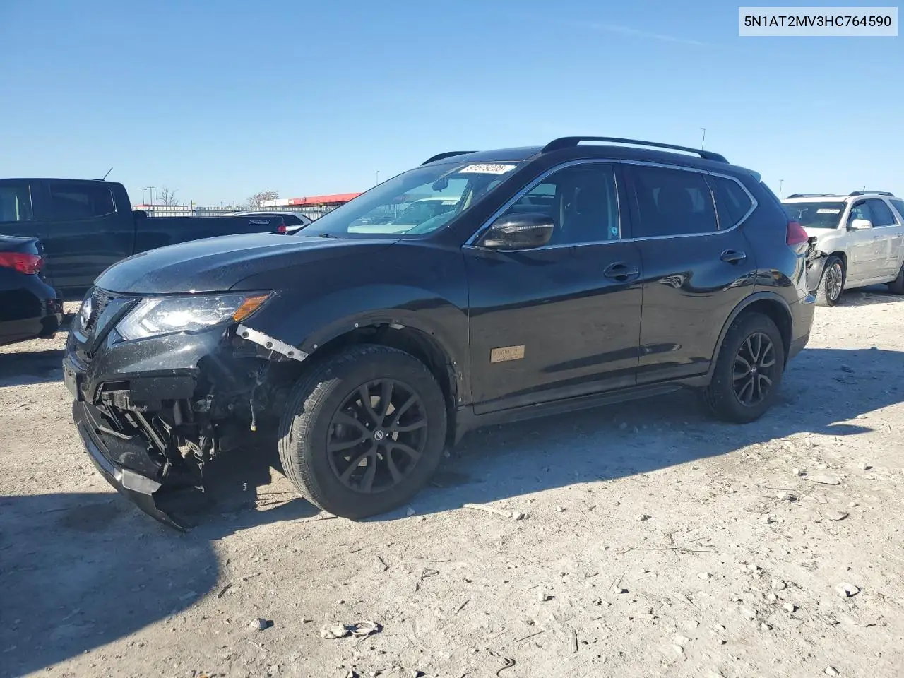 5N1AT2MV3HC764590 2017 Nissan Rogue Sv