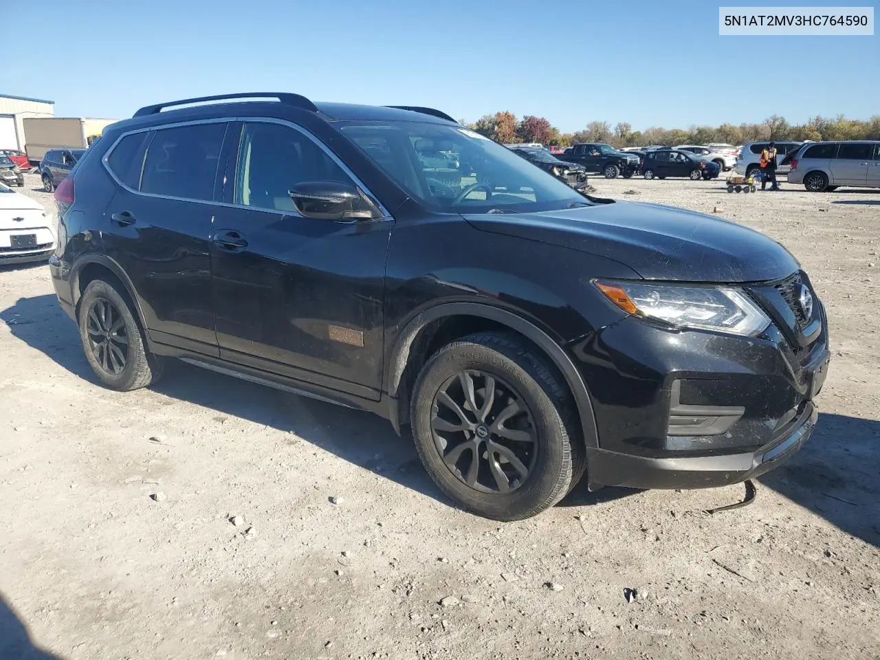 5N1AT2MV3HC764590 2017 Nissan Rogue Sv