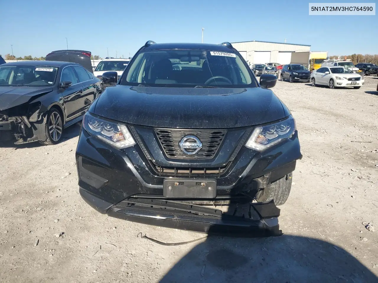 5N1AT2MV3HC764590 2017 Nissan Rogue Sv