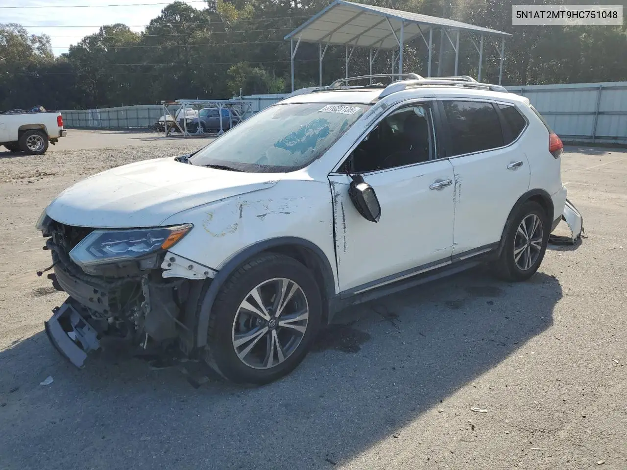 5N1AT2MT9HC751048 2017 Nissan Rogue S