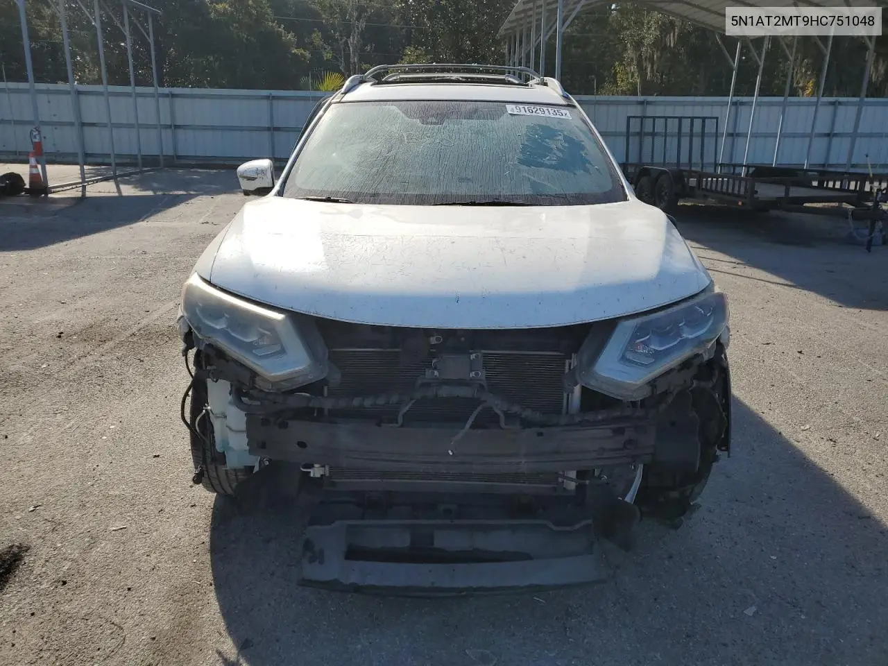 5N1AT2MT9HC751048 2017 Nissan Rogue S
