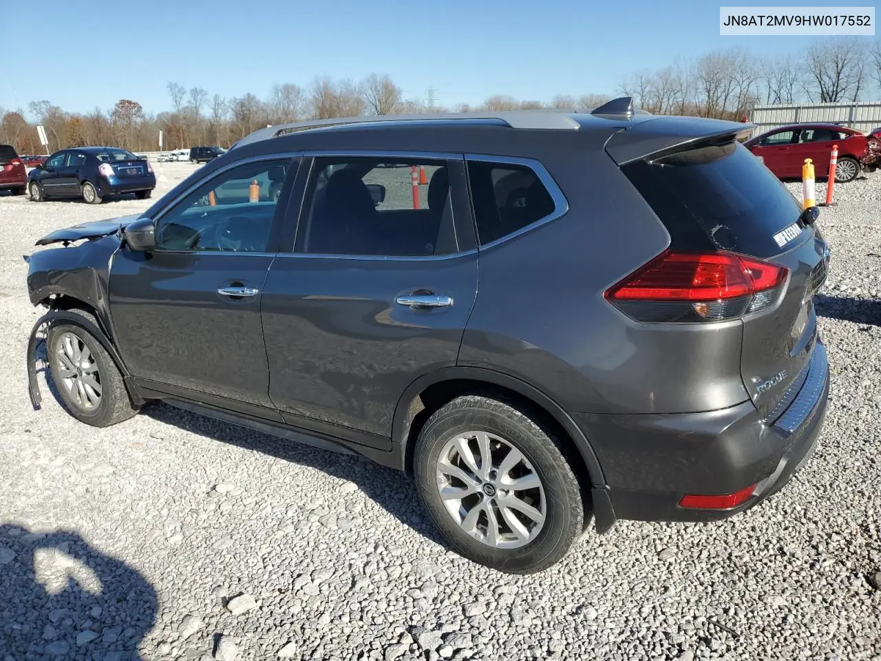JN8AT2MV9HW017552 2017 Nissan Rogue S