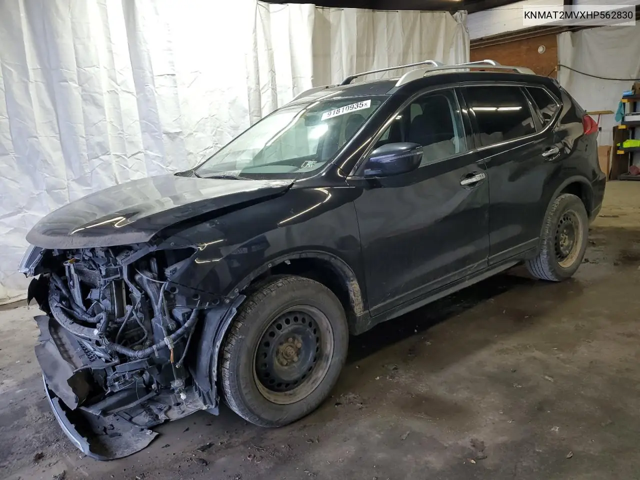 KNMAT2MVXHP562830 2017 Nissan Rogue S