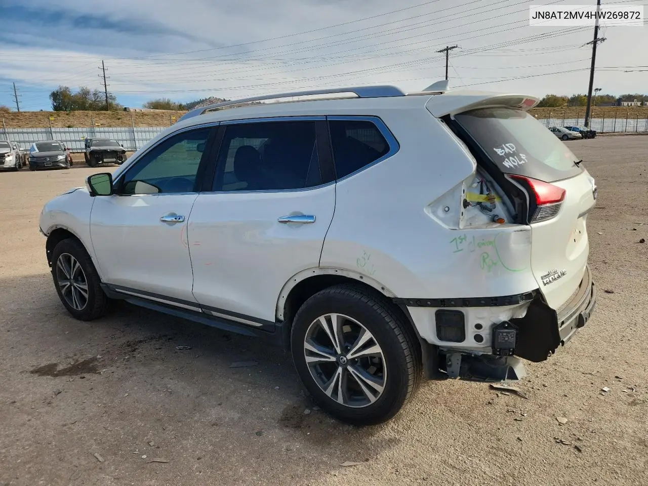 JN8AT2MV4HW269872 2017 Nissan Rogue S
