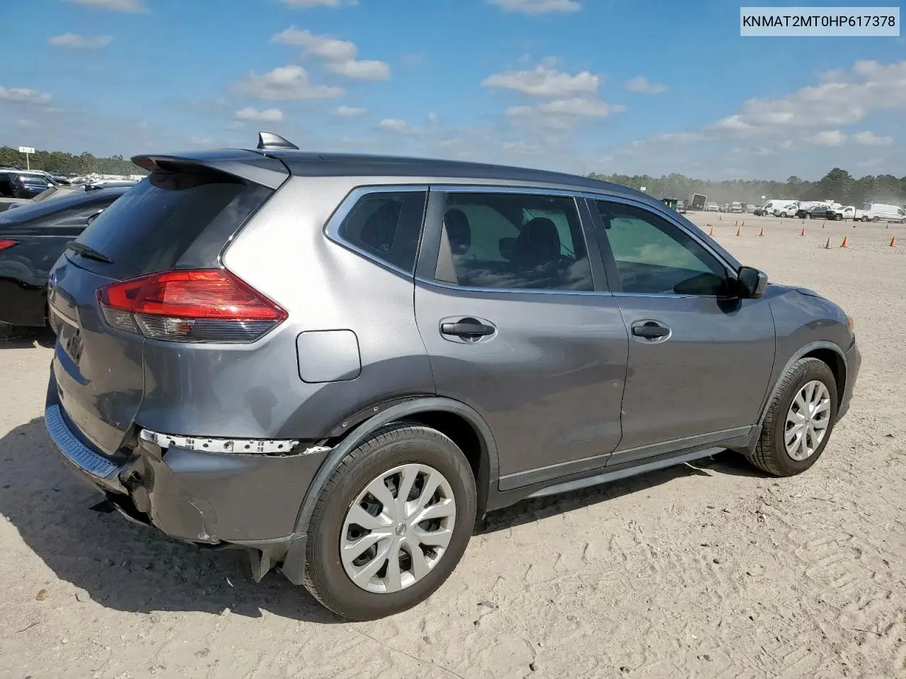 KNMAT2MT0HP617378 2017 Nissan Rogue S