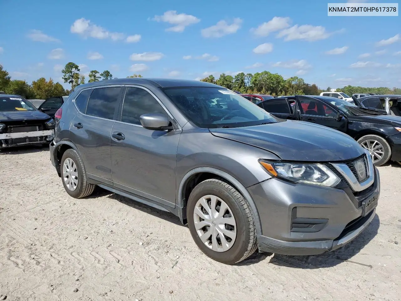 KNMAT2MT0HP617378 2017 Nissan Rogue S