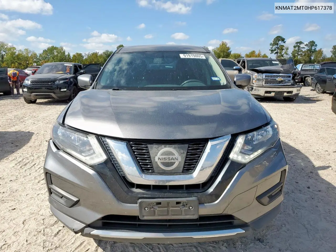 KNMAT2MT0HP617378 2017 Nissan Rogue S